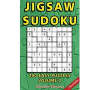 Jigsaw Sudoku: 200 Easy Jigsaw Sudoku Puzzles Volume 2