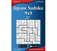 Jigsaw Sudoku 9x9 - Hard - Volume 4 - 276 Puzzles