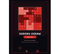 Jigsaw Sudoku for Adults - Hard Level: 100 Challenging Puzzles with Irregular Regions (The L&M Jigsaw Sudoku Collection)