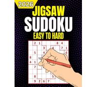 Jigsaw Sudoku Puzzle Book for Adults: 300+ Unique Irregular Sudoku Puzzles | Easy to Hard puzzles with Full Solutions