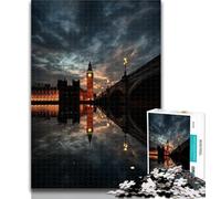 Jigsaw Sunset Landscape Jigsaws Puzzles 1000 Pieces for Teenagers Gifts,Fun Activity for Home, Rainy Days Toys, Birthday Gifts 50x75cm