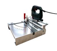Jigsaw Table as Laminate Cutter Also for Exact Straight and Mitre Cuts in Wood with the Jigsaw