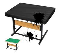 Jigsaw Table Cover，Dustproof Puzzle Board Protective Covers with Drawstring,Waterproof Tilting Puzzle Tables Protection with Storage Bag(Size:210D：107*76*20cm,Color:Black)