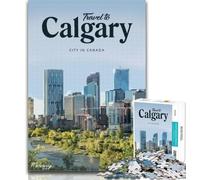 Jigsaw Visit Calgary Jigsaw Puzzles 1000 Pieces for Adults Teens,is Ideal As A Gift for The Whole Family Suitable for And 14 75x50cm