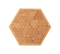 Jigsaw Wooden Geometry Toy - Brain-Teasing for Children and Adults | Fun Wooden for Men, Women, Boys, Teens, Family, Friends, Husband, Son, Daughter, Coworkers