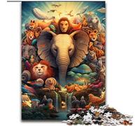 JigsawPuzzle 1000 Pieces for Adults African Animals Jigsaw Perfect for Teenagers & Family Fun, for Birthdays (size : 50x75cm)