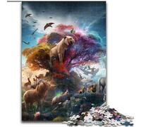 JigsawPuzzle 1000 Pieces for Adults African Animals Puzzle Home Activity for Holidays, Birthdays, And Family Game Nights (size : 26x38cm)
