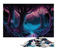 JigsawPuzzle 1000 Pieces for Adults Alien Planet cardboard Jigsaw Puzzles Ideal DIY Decor & Brain Teaser Gift 26X38CM/10.23x14.96inch