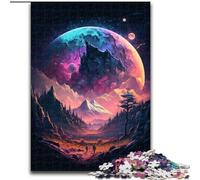 JigsawPuzzle 1000 Pieces for Adults Alien Planet Jigsaw Puzzles for Adults for Birthdays, Holidays, Space Party Decorations (Size 50x75cm)