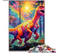 JigsawPuzzle 1000 Pieces for Adults Ancient Dinosaurs Puzzle Brain Teaser Game for Teenagers, for Family Game Night (size : 50x75cm)