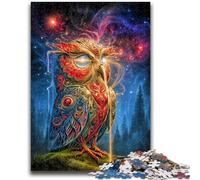 JigsawPuzzle 1000 Pieces for Adults Animal Fantasy Owl Brain Teaser Game Wall Decoration Unique Birthday And Xmas Gifts 50x75cm