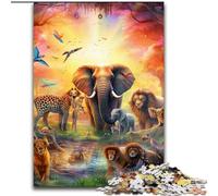 JigsawPuzzle 1000 Pieces for Adults Animal World Puzzle for Home Decor, Ideal Christmas & New Year Gift for Teenagers (size : 50x75cm)