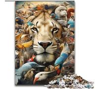 JigsawPuzzle 1000 Pieces for Adults Animal World Puzzle Home Activity for Holidays, Birthdays, And Family Game Nights (size : 26x38cm)