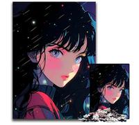 JigsawPuzzle 1000 Pieces for Adults Anime Cool Girl Impossible Jigsaw Puzzles for Adults Brain Challenge for Teenagers & Home Decor 1000 PCS(75x50cm)