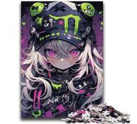 JigsawPuzzle 1000 Pieces for Adults Anime Demon Girl Family Fun for Is Ideal As A Gift for The Whole Family for And Age 14 Years Up 50x75cm