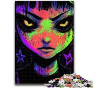 JigsawPuzzle 1000 Pieces for Adults Anime Demon Girl Learning Educational Toy for Is Ideal As A Gift for The Whole Family 50x75cm