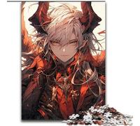 JigsawPuzzle 1000 Pieces for Adults Anime Devil Boy, Challenging Game Toys Wall Decoration Unique Birthday And Xmas Gifts (Size 26x38cm)