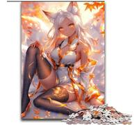 JigsawPuzzle 1000 Pieces for Adults Anime Elf Girl,Help The Brain Exercise Addictive Toys to Cultivate Patience Perfect Decoration 38x26cm