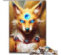 JigsawPuzzle 1000 Pieces for Adults Anime Fox God Jigsaw Family Interactive Game, Ideal for Teenagers, Brain Teaser Gift (size 50x75cm)
