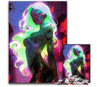 JigsawPuzzle 1000 Pieces for Adults Anime Girl Cute Impossible Jigsaw Puzzles for Adults Brain Challenge for Teenagers & Home Decor 1000 PCS(38x26cm)