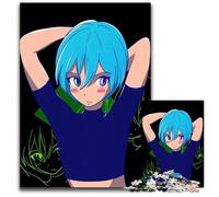 JigsawPuzzle 1000 Pieces for Adults Anime Girl Impossible Jigsaw Puzzles for Adults Brain Challenge for Teenagers & Home Decor 1000 PCS(38x26cm)