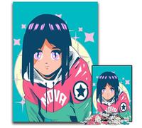 JigsawPuzzle 1000 Pieces for Adults Anime Girl Wooden Jigsaw Puzzles Home Decor Brain Teaser Game for Teenagers & Family Interaction 1000 PCS(75x50cm)