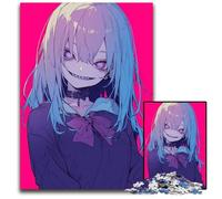 JigsawPuzzle 1000 Pieces for Adults Anime Monster Girl Impossible Jigsaw Puzzles for Adults Brain Teaser Game Interactive Family Game Suitable for Ages 1000 PCS(75x50cm)