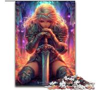 JigsawPuzzle 1000 Pieces for Adults Anime Queen Girl, for 14+ Challenging Game As A Gift for The Whole Family And Friends (Size50x75cm)