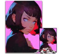 JigsawPuzzle 1000 Pieces for Adults Anime Woman Portrait Impossible Jigsaw Puzzles for Adults Brain Challenge for Teenagers & Home Decor 1000 PCS(38x26cm)