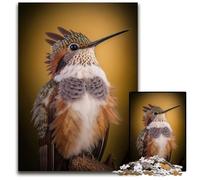 JigsawPuzzle 1000 Pieces for Adults Annas Hummingbird Wooden Jigsaw Puzzles Home Decor Brain Teaser Game for Teenagers & Family Interaction 1000 PCS(75x50cm)