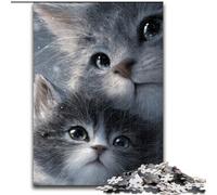 JigsawPuzzle 1000 Pieces for Adults Art Cat, Educational Toys for Is Ideal As A Gift for The Whole Family for And 14 Years Old (size 50x75cm)