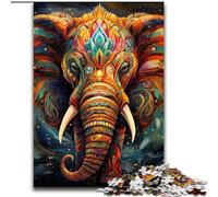 JigsawPuzzle 1000 Pieces for Adults Art Elephant Puzzles for Adults for Family And Friends, Suitable for Ages 14+ size 38x26cm