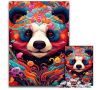 JigsawPuzzle 1000 Pieces for Adults Art Panda Jigsaw Puzzles for Adults Adult Game Gift Family Interactive Game Brain Challenge Gift 50x75CM/19.68x29.52inch