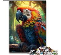 JigsawPuzzle 1000 Pieces for Adults Art Parrot Puzzles for Adults size 26x38cm Relaxing Entertainment, Home Decor