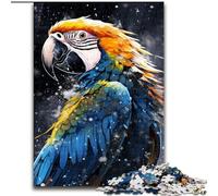 JigsawPuzzle 1000 Pieces for Adults Art Parrot Puzzles for Adults size 50x75cm Challenging Brain Teaser for Teenagers, Family Game Night Fun