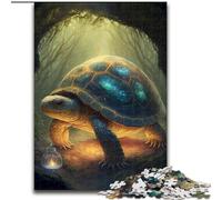 JigsawPuzzle 1000 Pieces for Adults Art Turtle Puzzle Family Activity Game for Teenagers, Challenging Brain Teaser (size : 50x75cm)