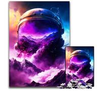 JigsawPuzzle 1000 Pieces for Adults Astronaut in Space Jigsaw Puzzles for Adults Perfect for Teenagers & Collectors, Ideal Home Decor & Travel Gift 50x75CM/19.68x29.52inch
