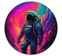 JigsawPuzzle 1000 Pieces for Adults Astronaut Nebula Walk Round Puzzles for 1000 Piece Ideal for Family Fun, Relaxation 1000pcs (67.5x67.5cm)