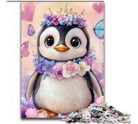 JigsawPuzzle 1000 Pieces for Adults Baby Penguin Jigsaw Puzzles 50X75CM Colorful Home Decor & Interactive Family Game