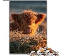 JigsawPuzzle 1000 Pieces for Adults Baby Yak Educational Family Game Is Ideal As Gifts for The Whole Family for 14+ (size 50x75cm)