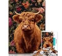 JigsawPuzzle 1000 Pieces for Adults Baby Yak,Help The Brain Exercise Addictive Toys to Cultivate Patience Wall Decoration 75x50cm