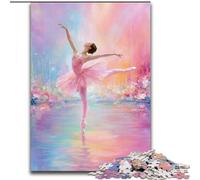 JigsawPuzzle 1000 Pieces for Adults Ballet Dancer Educational Family Game Is Ideal As Gifts for The Whole Family for 14+ (size 26x38cm)
