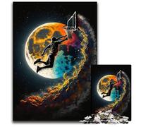 JigsawPuzzle 1000 Pieces for Adults Basketball Sports Jigsaw Puzzles for Adults Brain Teaser Game for Teenagers, Perfect 26X38CM/10.23x14.96inch