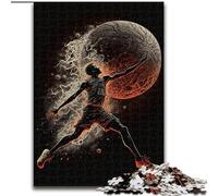 JigsawPuzzle 1000 Pieces for Adults Basketball Sports Jigsaw Puzzles Made of Wood,Birthday Gift Idea, Challenging Brain Teaser Game 1000pcs(50x75cm)