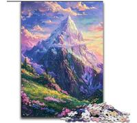 JigsawPuzzle 1000 Pieces for Adults Beautiful Anime Landscape Jigsaw Family Game Night Challenging And Rewarding Visual Experience (size : 26x38cm)