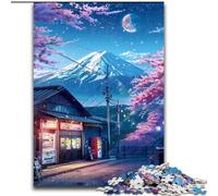 JigsawPuzzle 1000 Pieces for Adults Beautiful Mount Fuji Puzzle Made of cardboard,Perfect for Christmas, Halloween, Easter, New Year 1000pcs(26x38cm)