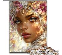 JigsawPuzzle 1000 Pieces for Adults Beautiful Woman, Educational Toys for Is Ideal As A Gift for The Whole Family for And 14 Years Old (size 26x38cm)