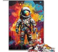 JigsawPuzzle 1000 Pieces for Adults Bee Graffiti Painting cardboard Puzzles size 26x38cm Brain Teaser Game for Teenagers, Perfect