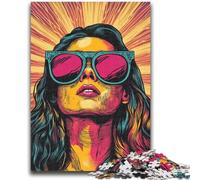 JigsawPuzzle 1000 Pieces for Adults Bitcoin Girl Brain Teaser Game Wall Decoration Unique Birthday And Xmas Gifts 50x75cm