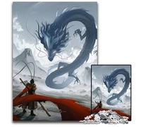 JigsawPuzzle 1000 Pieces for Adults Black Myth Wukong Puzzles for Adults Interactive Family Game DIY Home Decor Brain Teaser Gift 1000 PCS(75x50cm)